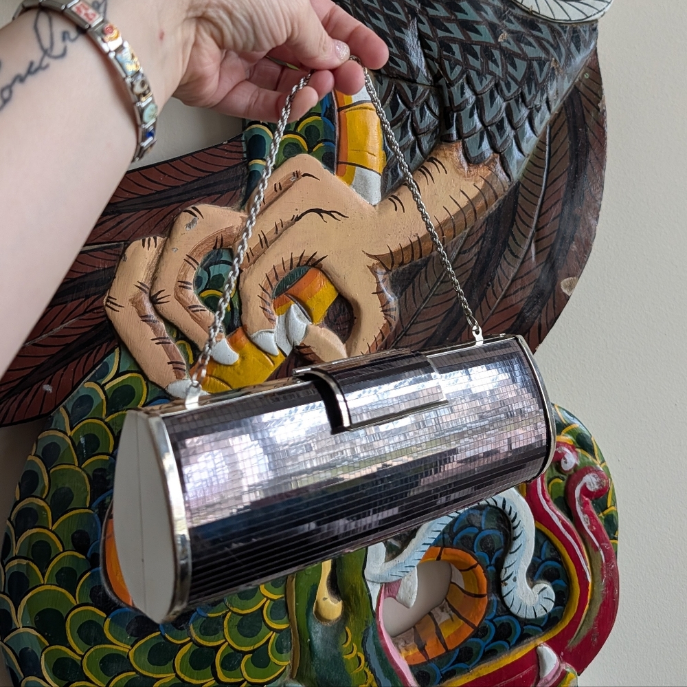 Vintage Lancaster Metal Clutch